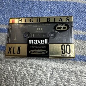 Maxwell XL-II 90 High Bias Cassette Tape Type II Sealed Black Magnetite 90 MIN